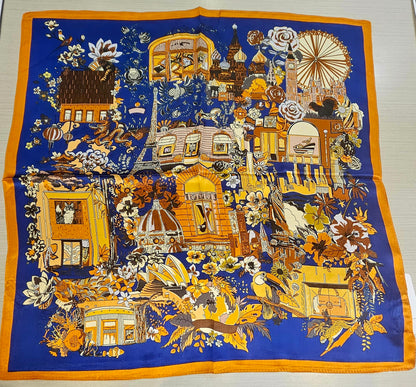 Maison Fanli Silk Scarf 50x50
