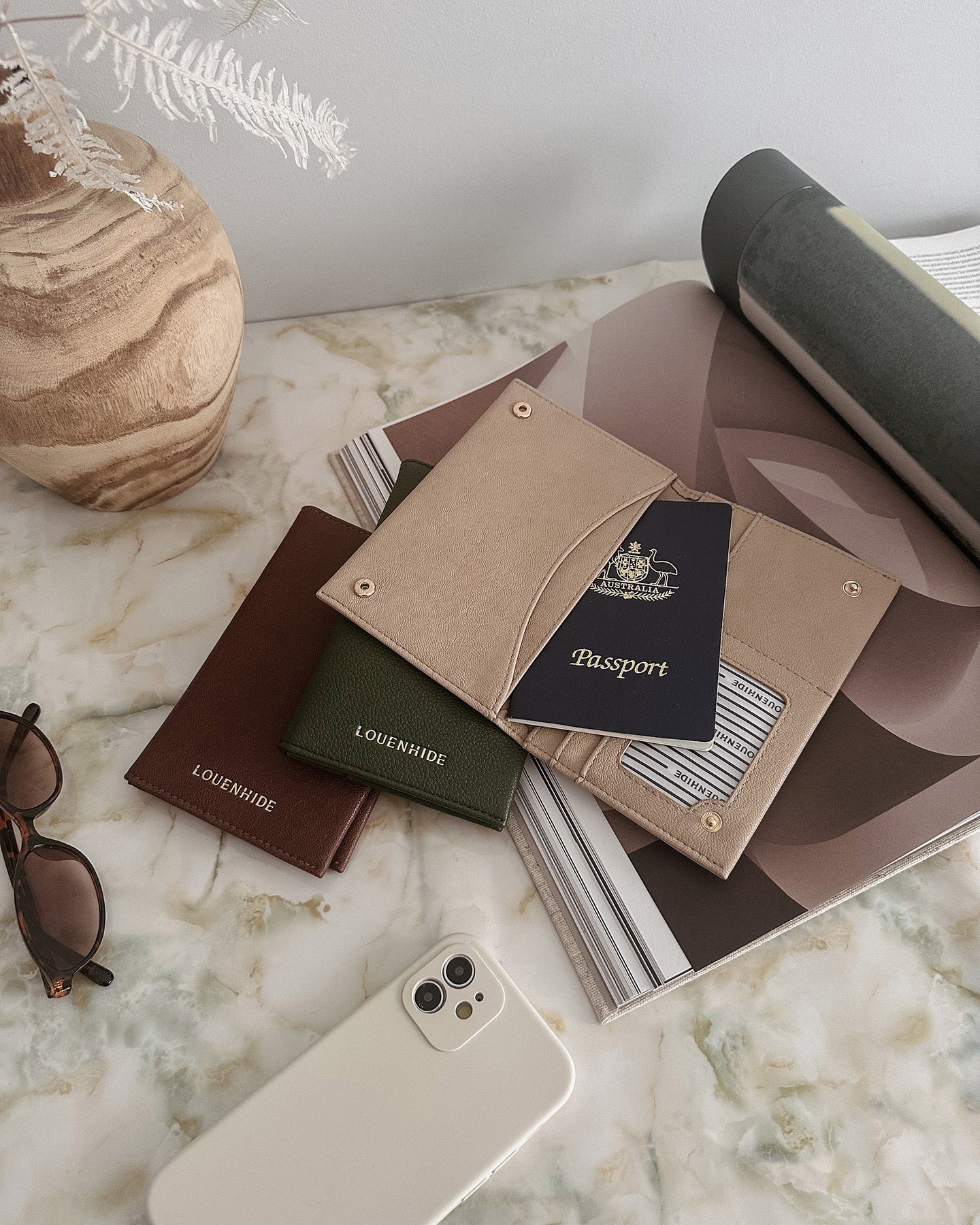 Louenhide Venice Passport Holder