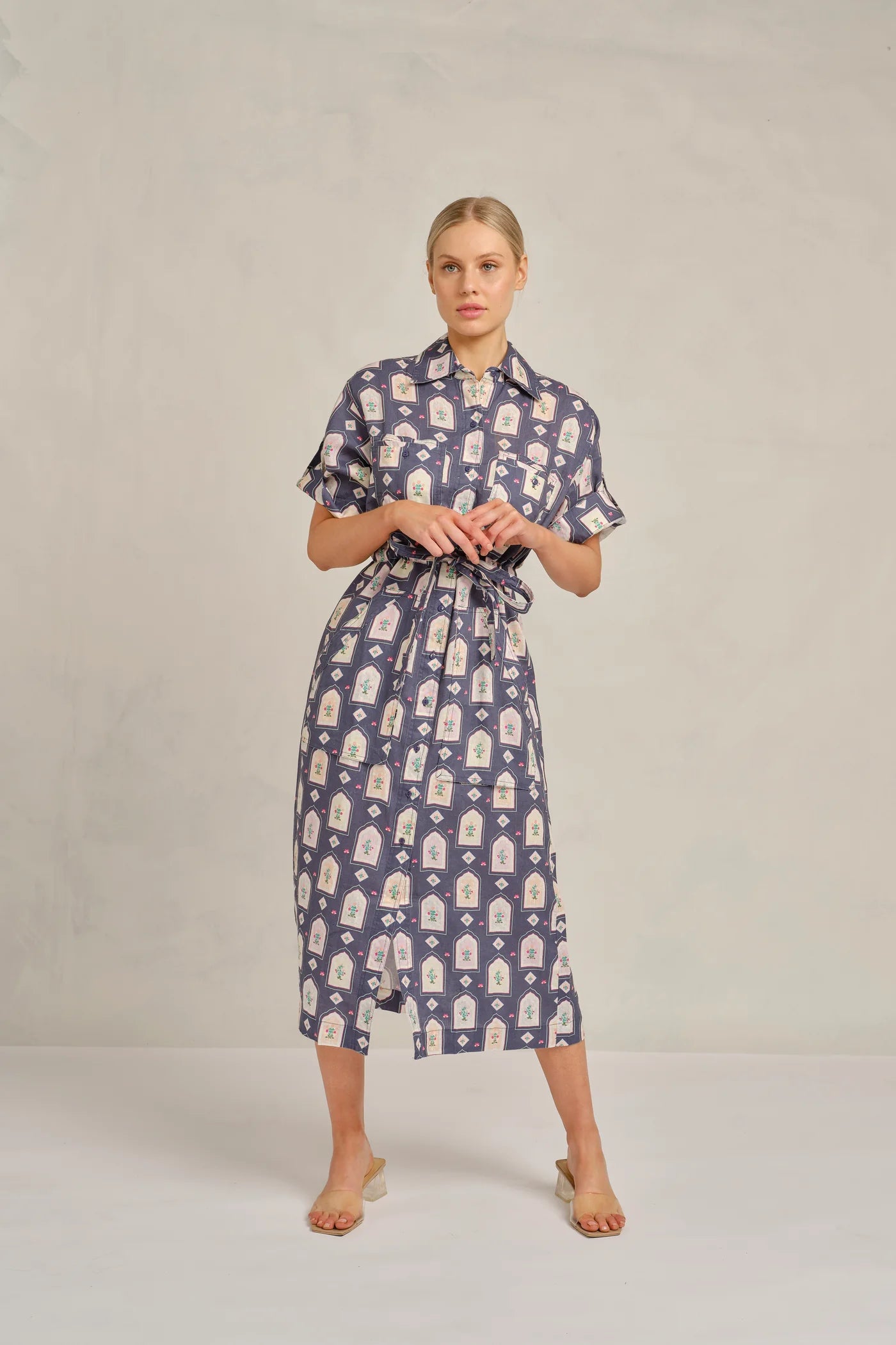 Caden Linen Dress