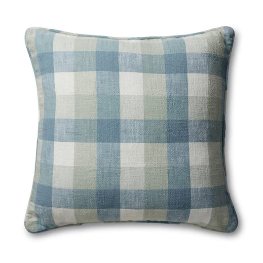 Madras Isaac Check Cushion