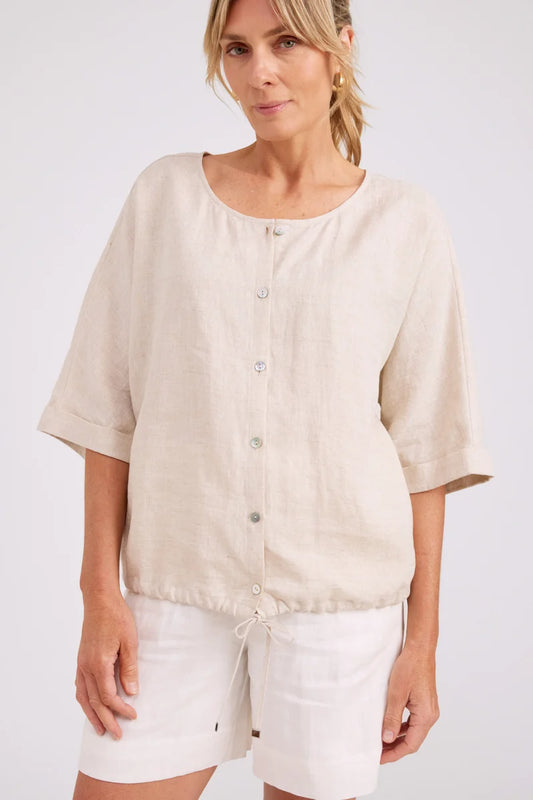 Eb & Ive Studio Button Top/Jacket