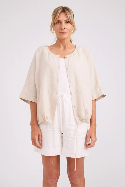 Eb & Ive Studio Button Top/Jacket