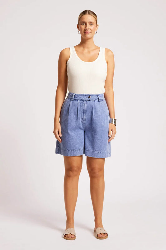 Eb & Ive Dusk Denim Short