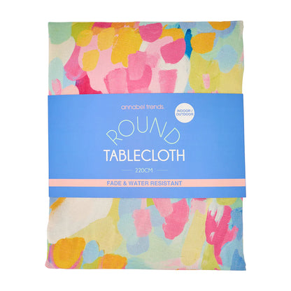 Annabel Trends Round Table Cloth: D220cms
