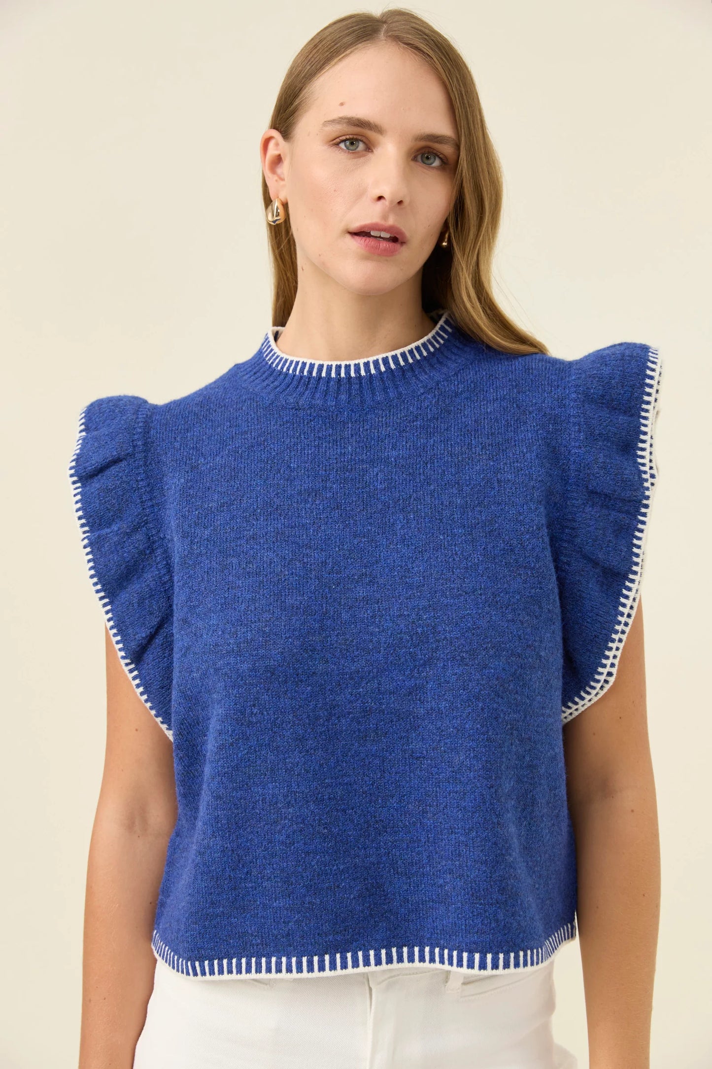 Isle of Mine Athena Frill Knit Top