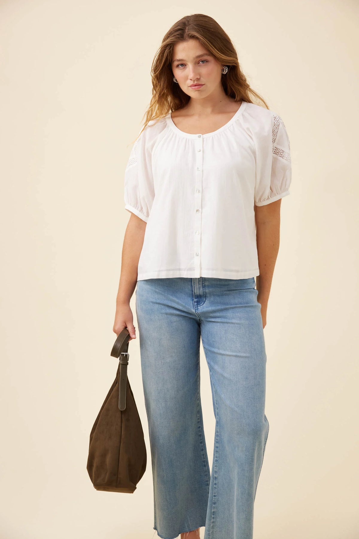 Isle Of Mine Frances Button Top