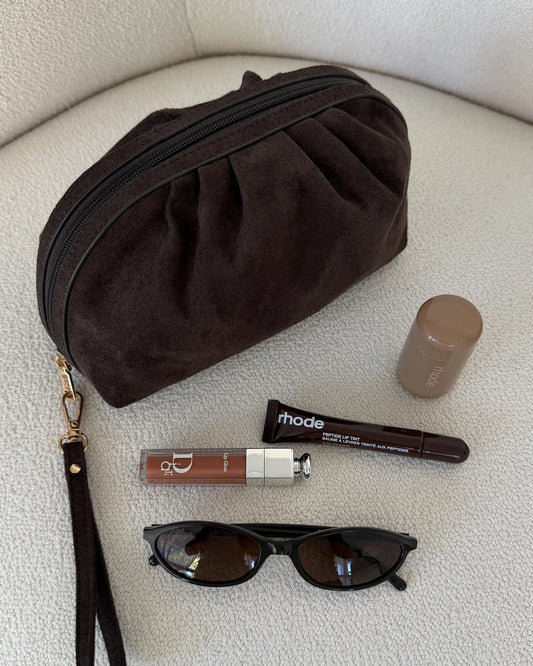 Louenhide Sarski Suedette Makeup Bag