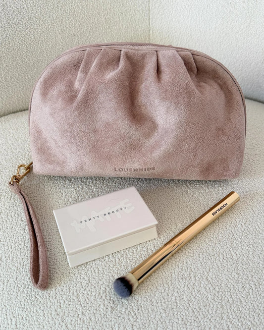 Louenhide Sarski Suedette Makeup Bag