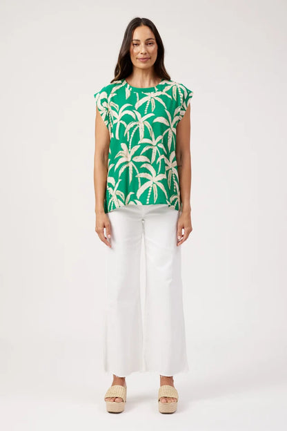 Haven Congo Button Top