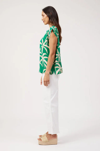 Haven Congo Button Top
