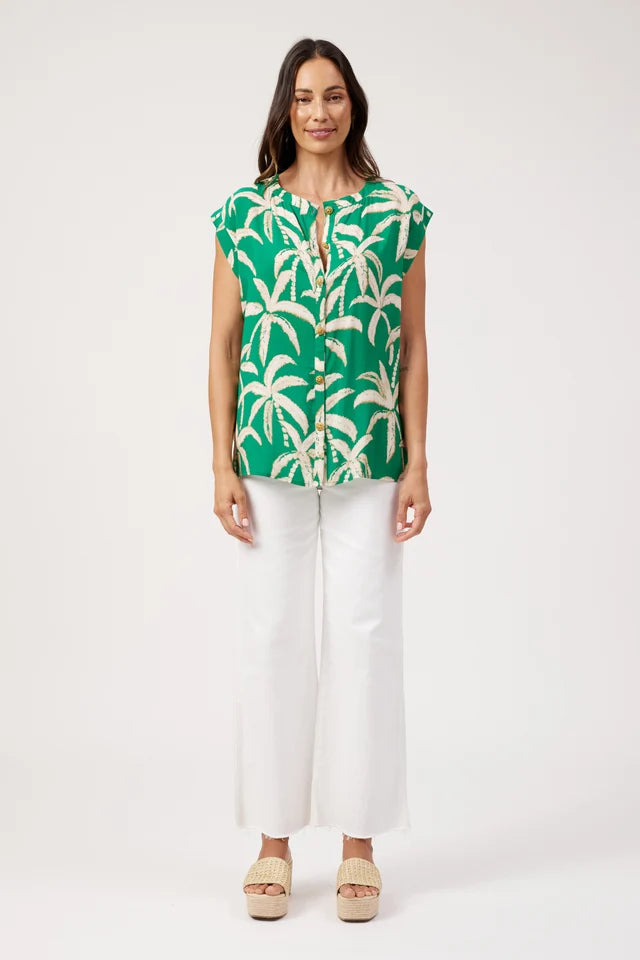 Haven Congo Button Top