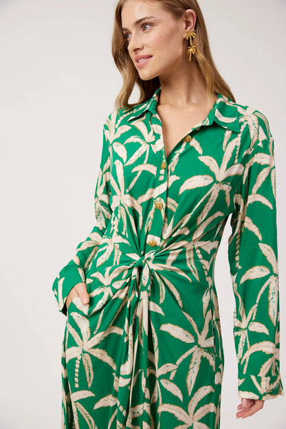 Haven Congo Midi Shirt Dress