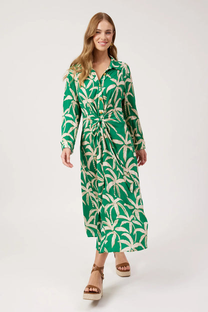 Haven Congo Midi Shirt Dress