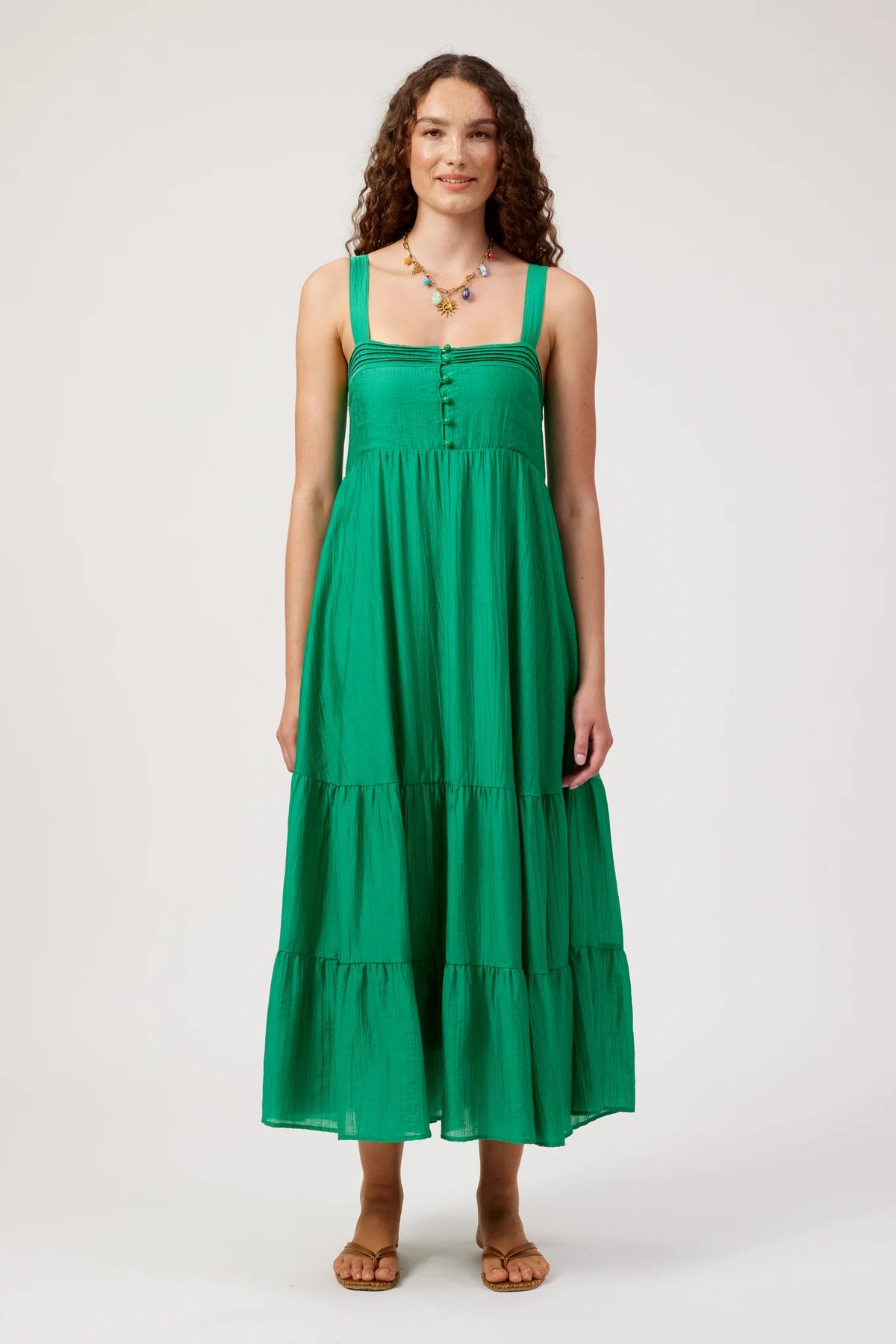 Haven Kenya Tiered Maxi Dress