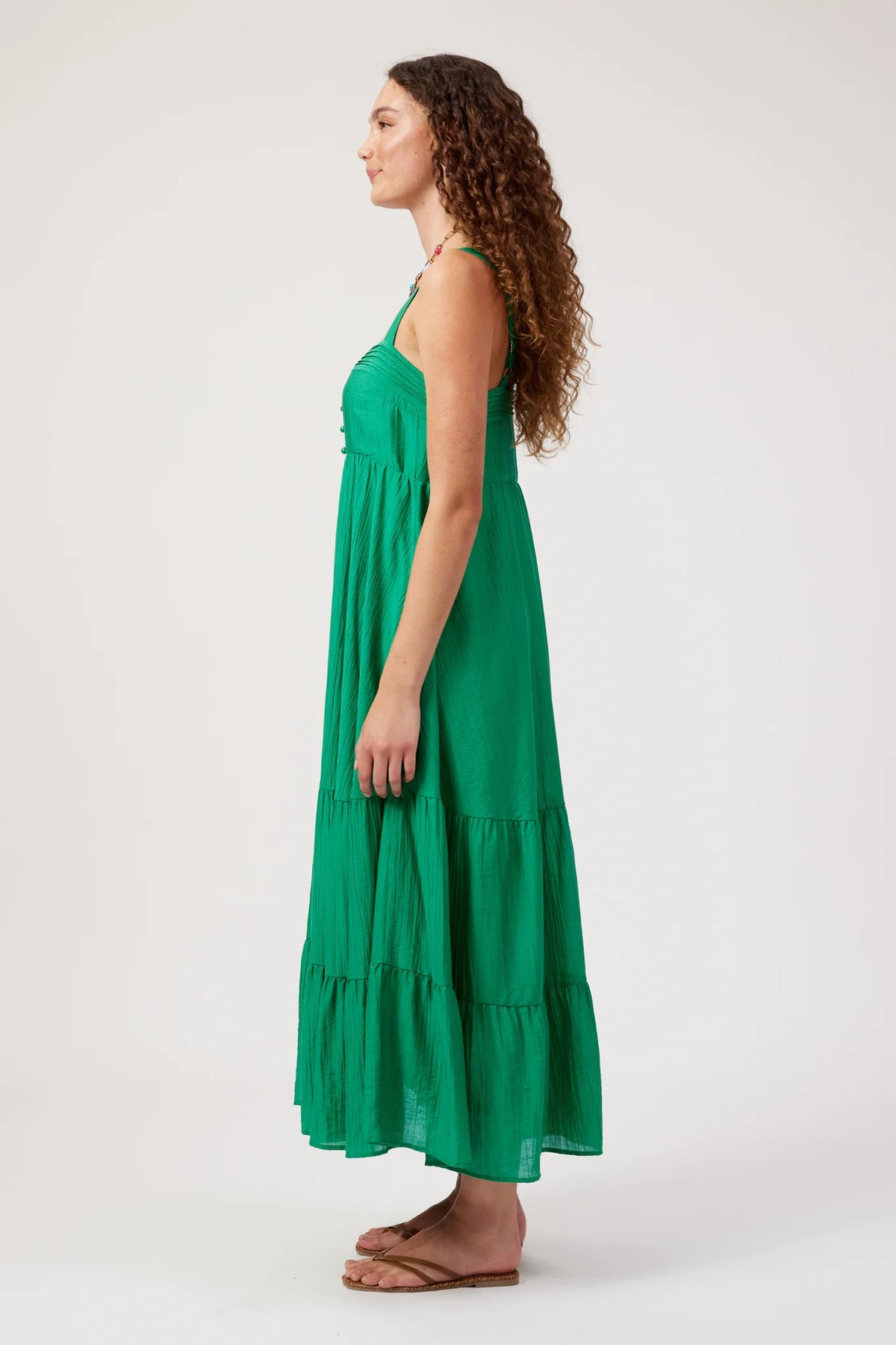 Haven Kenya Tiered Maxi Dress