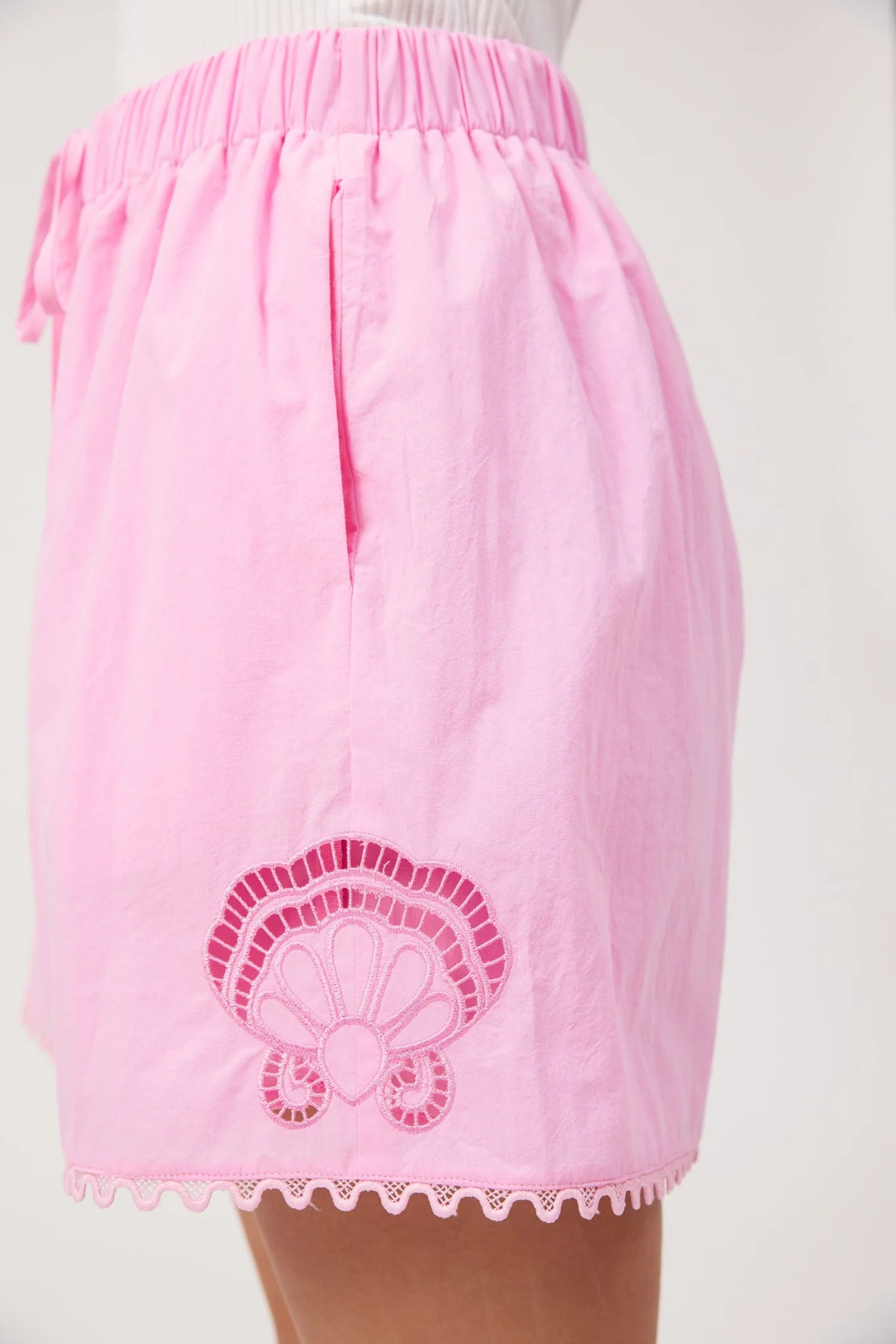 Haven Larissa Broderie Short