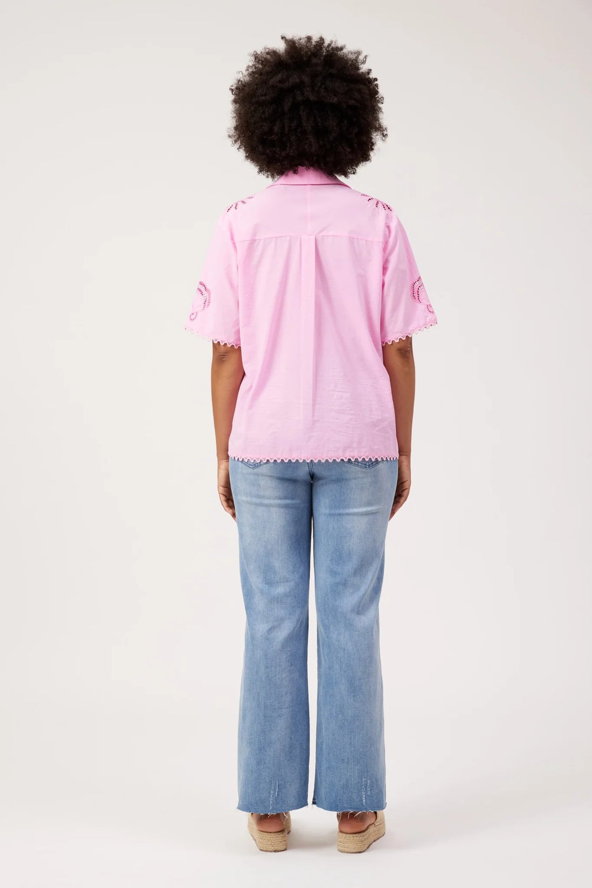 Haven Larissa Broderie Shirt
