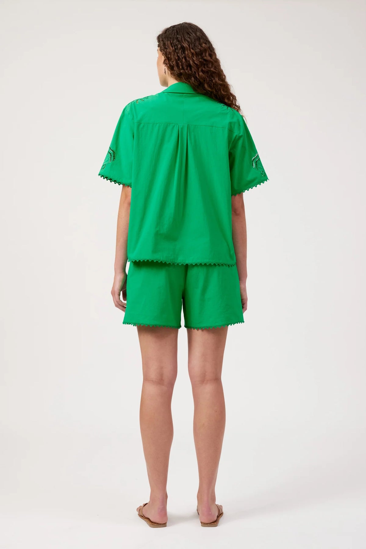 Haven Larissa Broderie Shirt