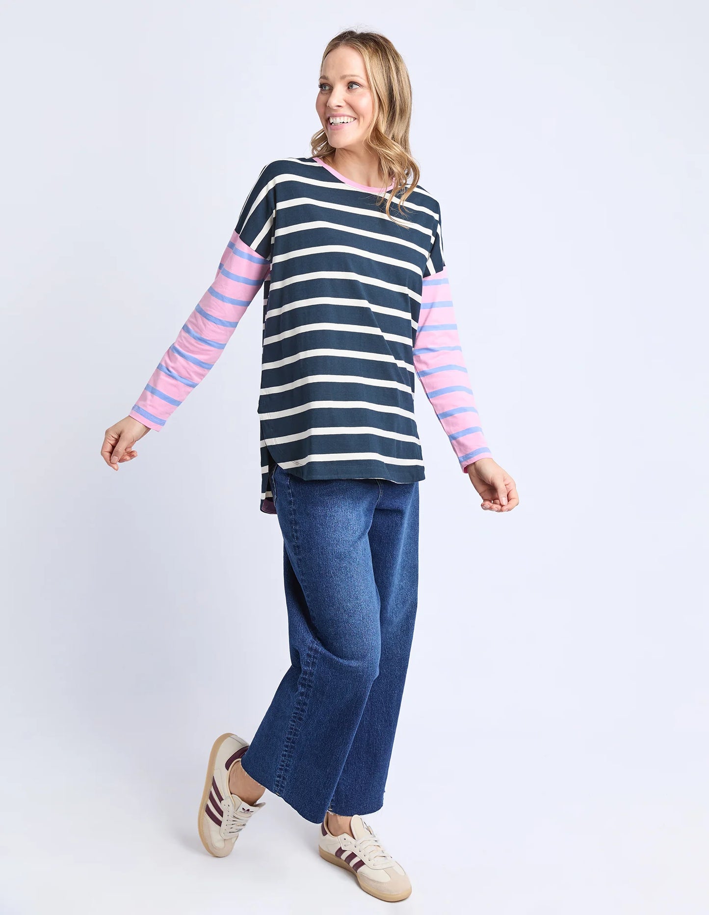 Elm Marta Stripe L/S Tee