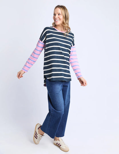 Elm Marta Stripe L/S Tee