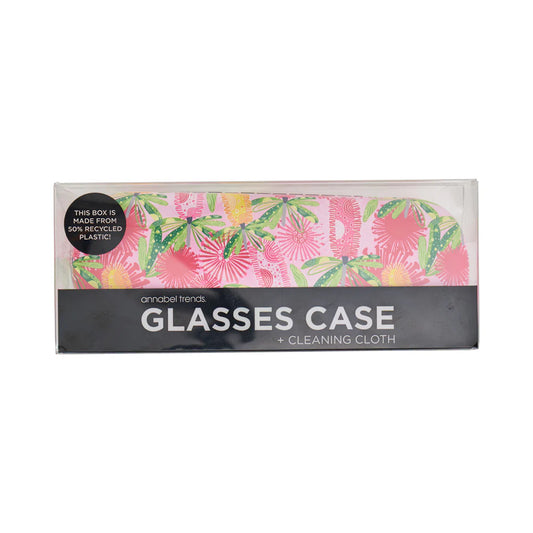 Glasses Case - Pink Banksia