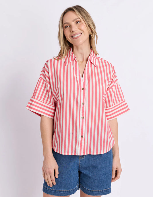 Elm Striped Holiday Shirt