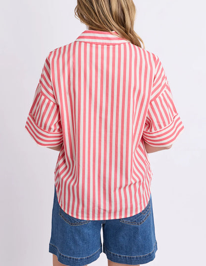 Elm Striped Holiday Shirt
