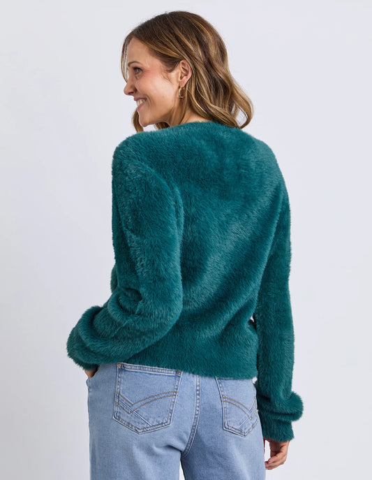 Elm Paris Cardigan - Teal