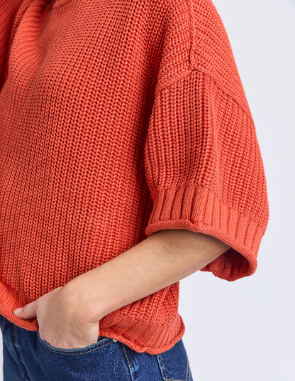 Elm Luela Short Sleeve Knit