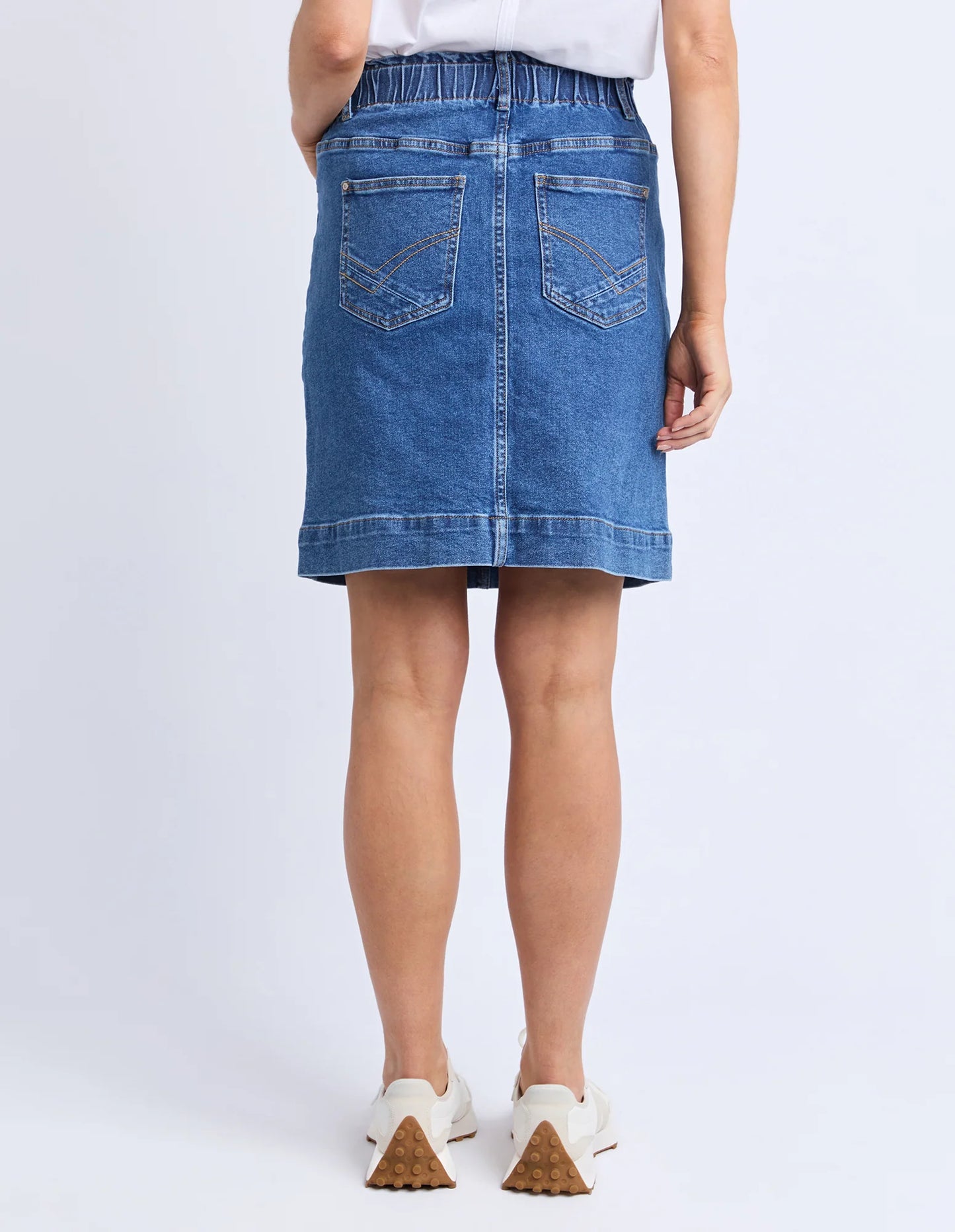 Elm Atlas Denim Skirt