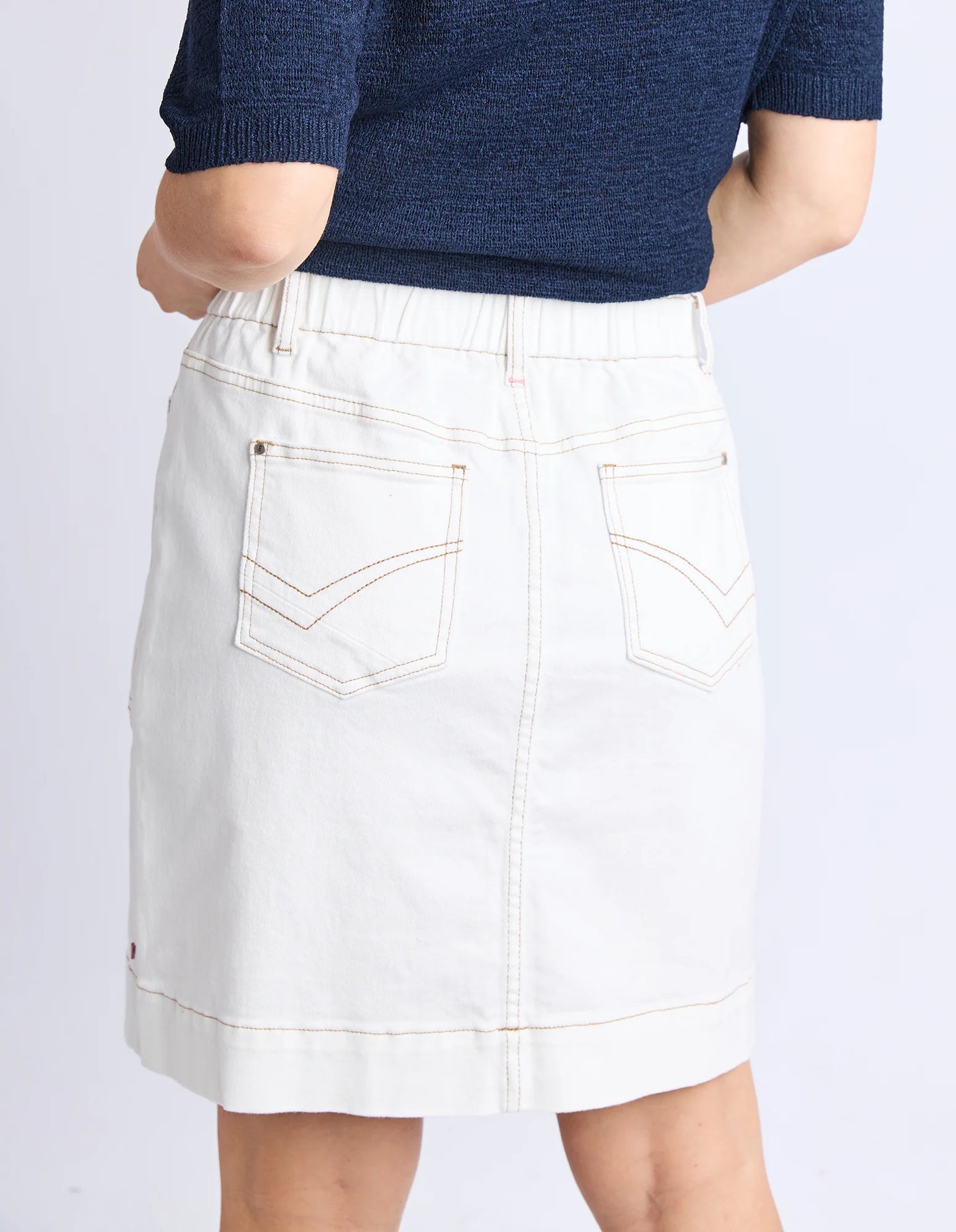 Elm Atlas Denim Skirt