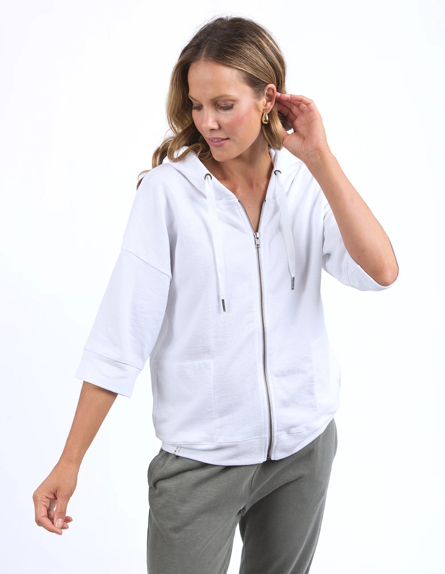 Elm Beachy Zip Hoodie