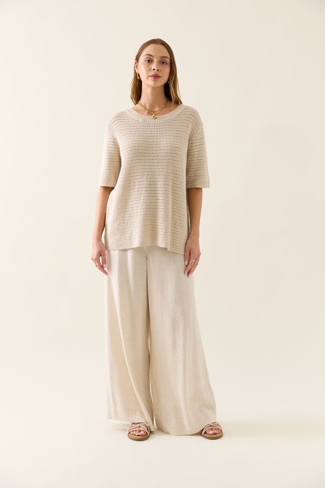 Isle of Mine Sylvie Knit - Canvas