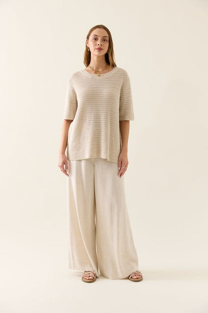 Isle of Mine Sylvie Knit - Canvas
