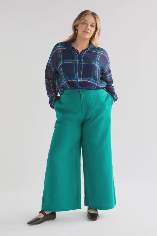 Elk Anneli Long Pant - teal