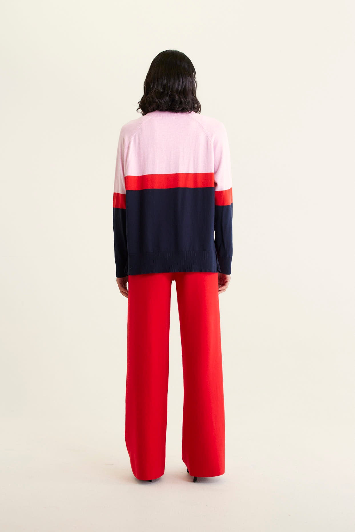 Alessandra Skyline Sweater - Sheer Pink