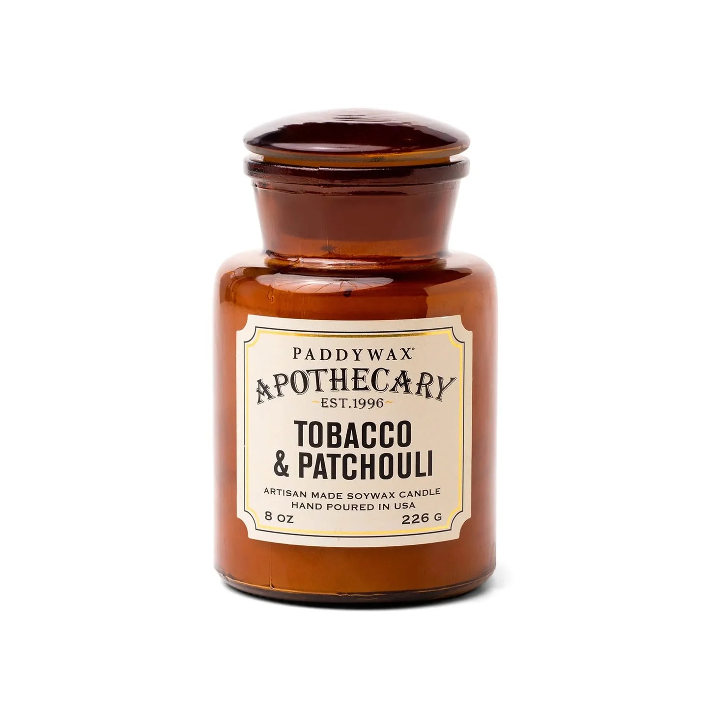 Paddywax Apothecary Glass Candle - various fragrances