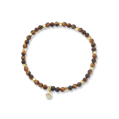 Aura of Gold Gem Bracelets - Various gemstones