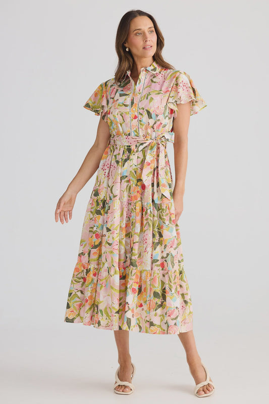 Brave & True Alice Short Sleeve Dress - Zoe's Garden