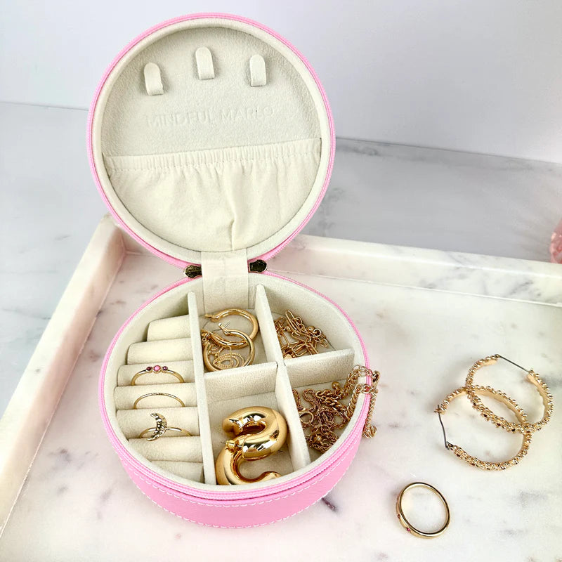 Mindful Marlo Round Jewellery Box - various designs