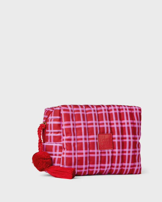 The Somewhere Co Cosmetic case - raspberry lemonade
