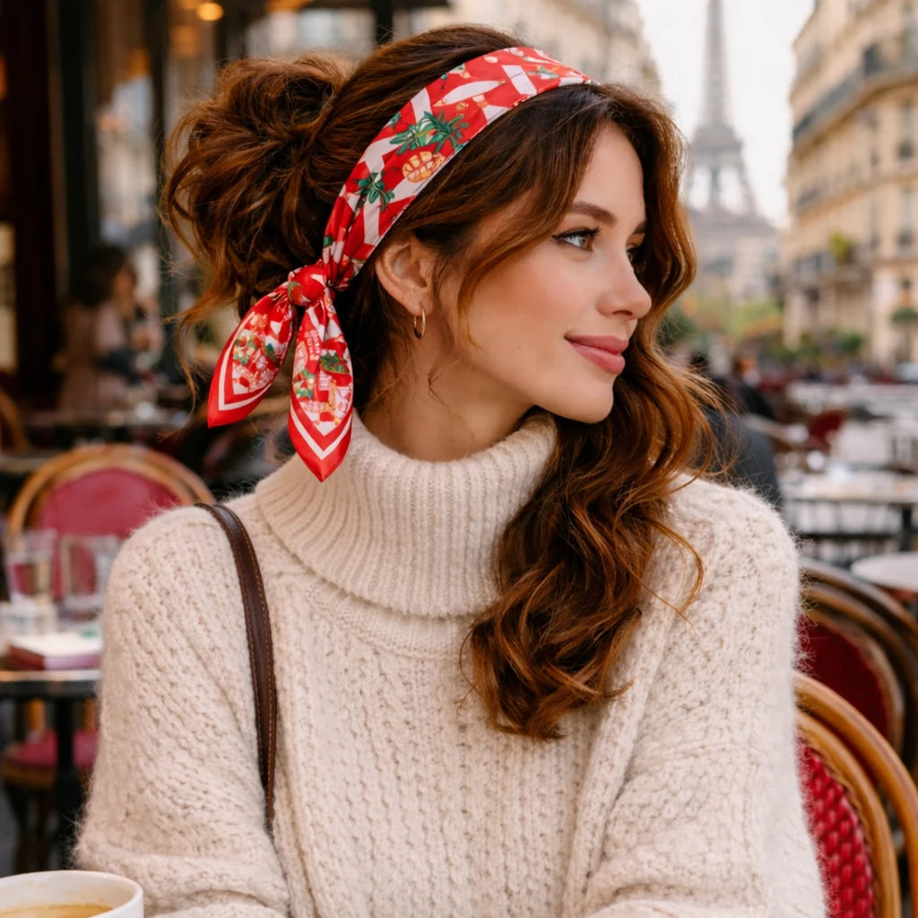 Maison Fanli Silk Scarf 50x50