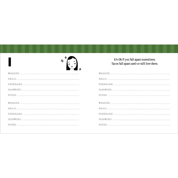 Defamations Password Journal