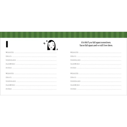 Defamations Password Journal