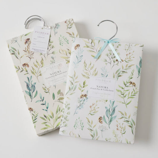 Natura Scented Hanging Sachets - French Pear & Vanilla