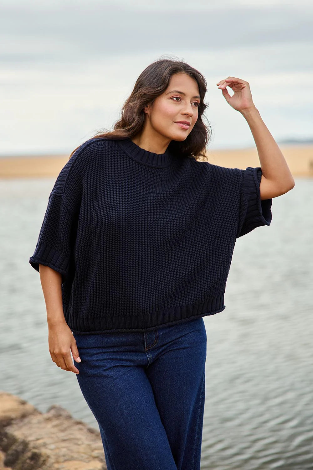 Elm Luela Short Sleeve Knit