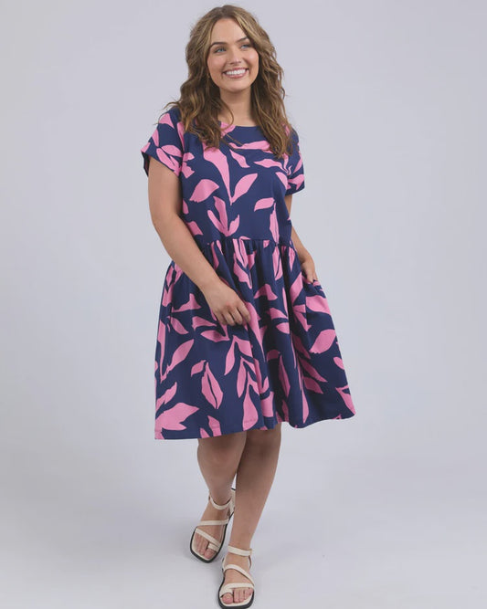 Elm Mimosa Dress - blue depths