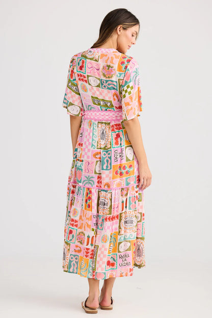 Holiday Lynwood Dress - sardinia summer
