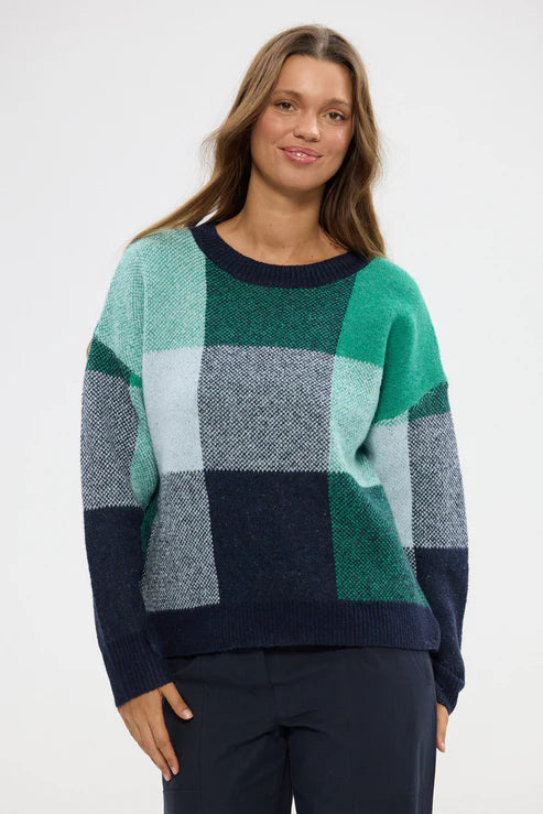 Holiday Overboard knit