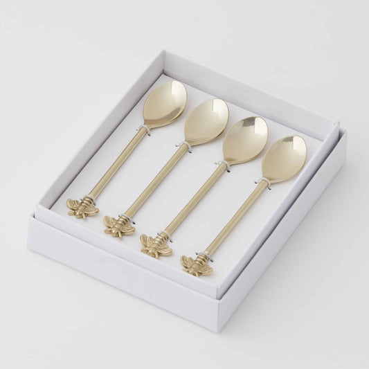 Bea Cocktail Spoons Set of 4 - Gold